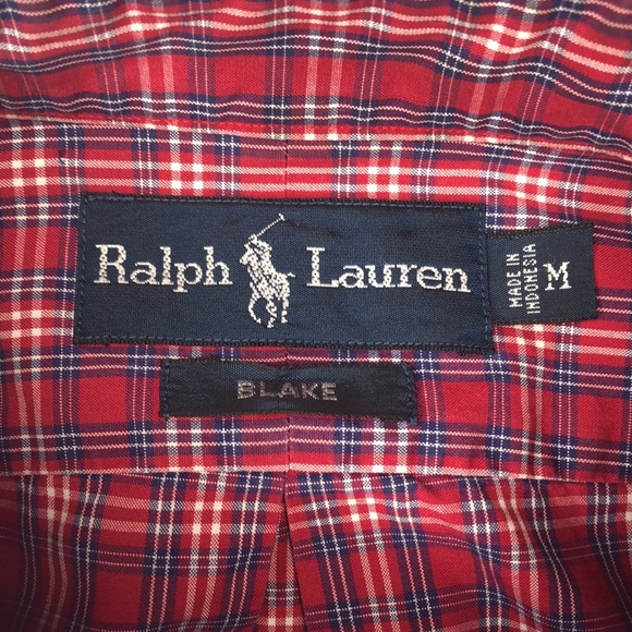 Ralph Lauren Plaid Long Sleeve “Blake” Shirt - Picture 5 of 6